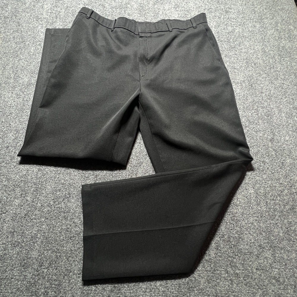 Levis Vintage 90's Action Slacks Mens 42x32 Black Straight Leg Trousers